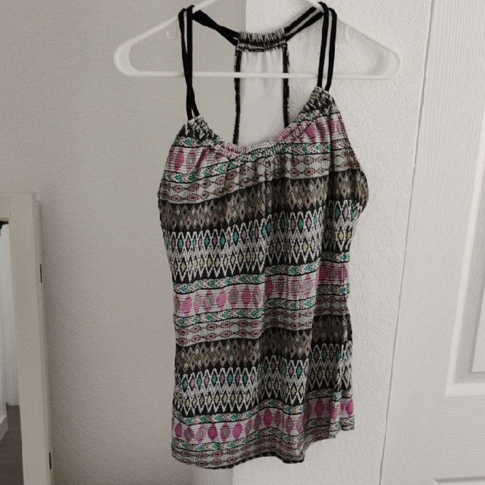 Next Black and White Graphic Sleeveless Camisole
